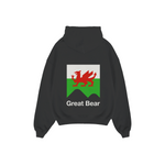 Heritage Hoodie: Wales (Black Version)